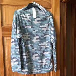 Camo Long Sleeve Top